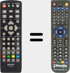 Replacement remote control for SS-9790