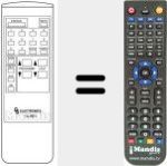 Replacement remote control for 143601