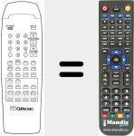 Replacement remote control for 831501