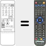Replacement remote control for 108 005 000