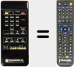Replacement remote control for 18-2732-1