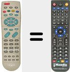 Replacement remote control for CLE 946 A