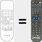 Replacement remote control for DIGICOMPUTER 29