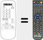 Replacement remote control for DSB 9800