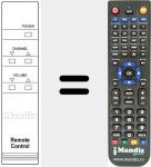Replacement remote control for HNCT 11