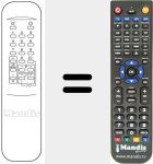 Replacement remote control for M 1432