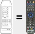 Replacement remote control for TC 114
