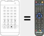 Replacement remote control for TRD
