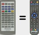 Replacement remote control for N2QAJC000018