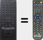 Replacement remote control for I9200BLK