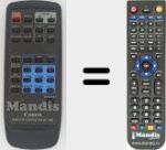 Replacement remote control for WL-D80