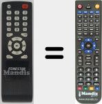 Replacement remote control for Portable Amplifier