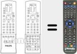 Replacement remote control for REMCON642