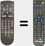 Replacement remote control for REMCON131