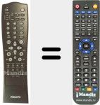 Replacement remote control for REMCON610