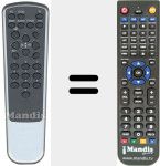 Replacement remote control for REMCON189