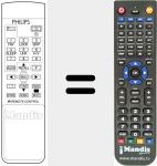 Replacement remote control for REMCON644