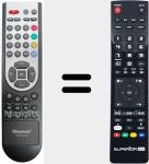 Replacement remote control for EN-21610A