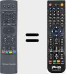 Replacement remote control for BDS2/BDS5 (06RB76A00X)