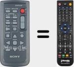 Replacement remote control for RMT-845 (148754013)