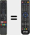 Replacement remote control for RC43160 (30102695)