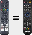 Replacement remote control for RC45250 (30119310)