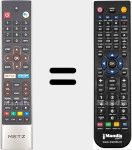 Replacement remote control for 536J-267714-W030