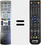 Ersatzfernbedienung für 6710T00017B