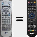 Replacement remote control for 6711R1P065B