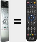 Replacement remote control for 89900A08