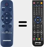 Replacement remote control for 9178010862