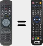 Replacement remote control for YKF348-005 (996595005425)