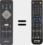 Replacement remote control for YKF400-002 (996596000116)