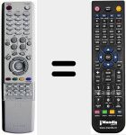 Replacement remote control for AA59-00366