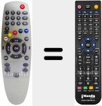 Replacement remote control for REMCON689
