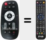 Replacement remote control for AKB36638217