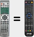 Ersatzfernbedienung f&uuml;r AXD7366