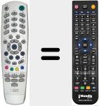 Replacement remote control for REMCON1390