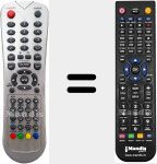Ersatzfernbedienung f&uuml;r B 3210 HD