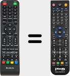Replacement remote control for BL-F32S-HD