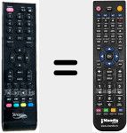 Ersatzfernbedienung f&uuml;r BM40L81