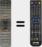 Replacement remote control for TM1080 (BN59-01054A)