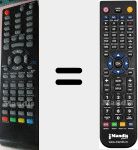 Replacement remote control for DUR18541