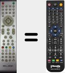 Replacement remote control for BSV1690