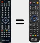 Replacement remote control for BSV19185