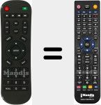 Replacement remote control for CL720D-1