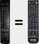 Replacement remote control for E26D-01