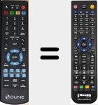 Replacement remote control for BD PRIME 3.0