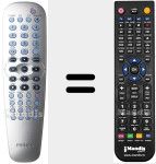 Replacement remote control for 996500028017