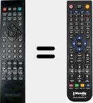 Ersatzfernbedienung für SoWorldTv